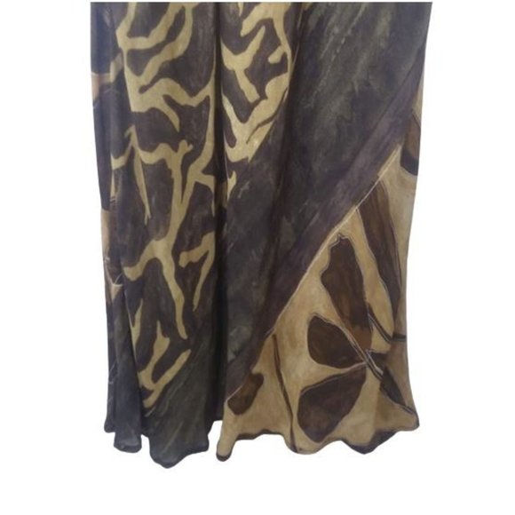 Vintage 70's PG Collections by Ginger Bort Animal Print Maxi Dress - Picture 6 of 7